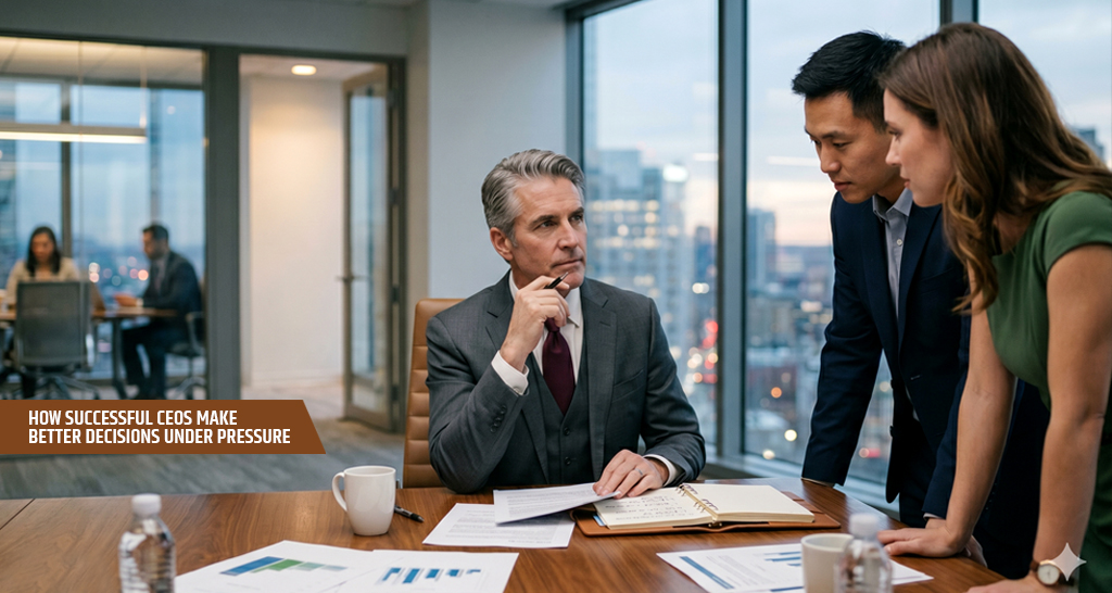 How Successful CEOs Make Better Decisions Under Pressure