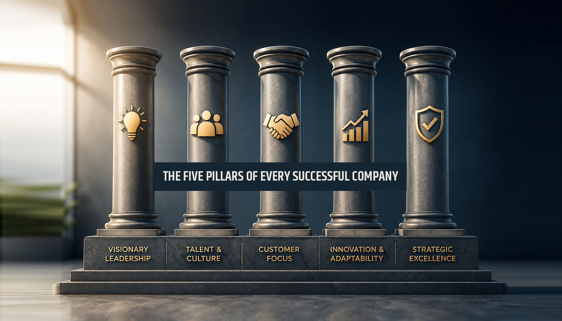 The Five Pillars of Every Successful Company